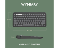 LOGITECH K380s Pebble Keys 2 grafit - 1172750 - zdjęcie 13